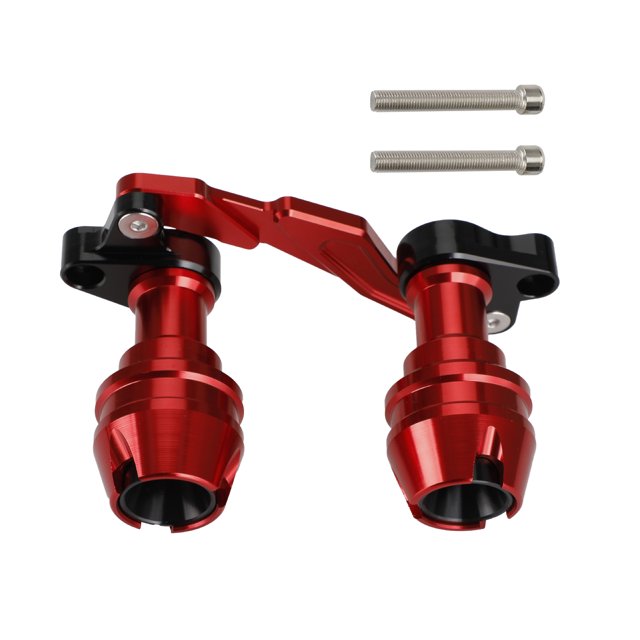 Aluminum Frame Crash Sliders Protect Red Fit For Yamaha Nvx Aerox Nmax 15-19