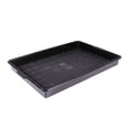 thumbnail image 2 of Root Control Flower Pot Tray Succulent Flowerpot Plastic Flower Organizer Creative Flower Pot Handle Tray for Garden Home (Black), 2 of 8