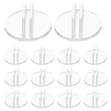 Milisten 50 Pcs Supports de Cartes de Visite Supports de Cartes de Table Design Clair Organisateurs de Cartes