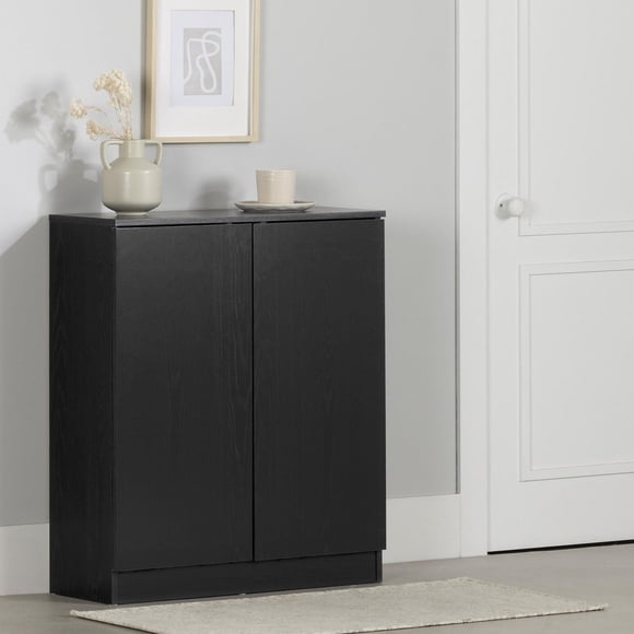 Buffet avec 2 portes, fini Chêne noir, collection Arum de Meubles South Shore