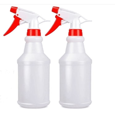 Empty Spray Bottles (500ml/2Pack) - Adjustable Spray Bottles for Cleaning Solutions - No Leak and Clog -spray bottle For Plants, Pet, Bleach Spray, Vinegar, BBQ, and Rubbing Alcohol.