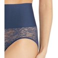 thumbnail image 2 of Maidenform Womens Tame Your Tummy Brief, M, Navy Lace, 2 of 3