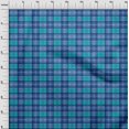 thumbnail image 2 of oneOone Viscose Jersey Fabric Madras Check Print Fabric BTY 60 Inch Wide, 2 of 4