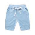 thumbnail image 1 of Kcodviy Enfants Tout-Petits Bébés Filles Automne Court Garçons Uni Printemps Été Filles Shorts à Volants Vêtements, 1 of 2