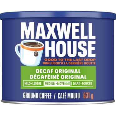 Maxwell House Decaffeinated Ground Coffee, 631 g Canister