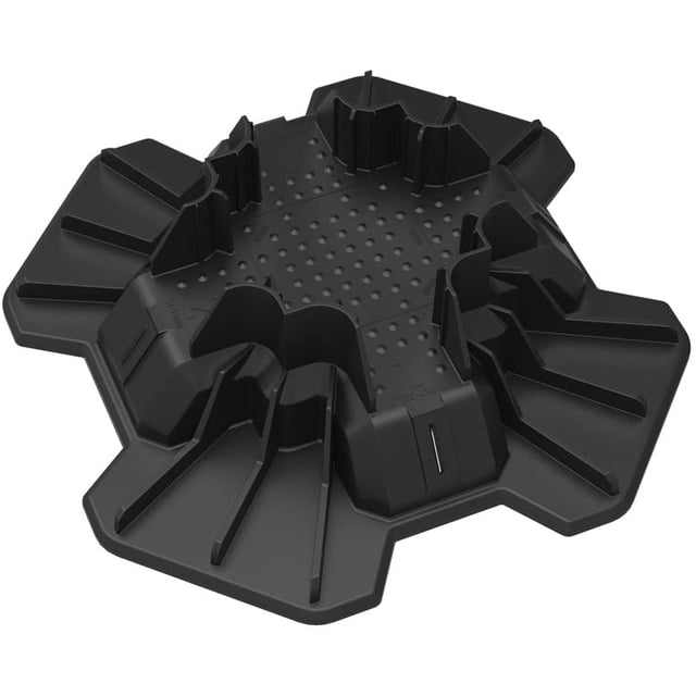TuffBlock - Bloc de Fondation Instantané pour Decks (Lot de 8)