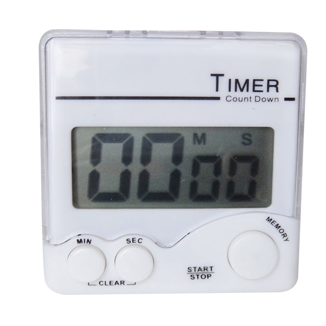 Zootealy Digital Kitchen Timer with Strong Magnet Back Stand Loud Alarm Large Display Cooking Timer Clock for Time Management Workout Baking Egg Timer
