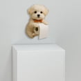 thumbnail image 3 of Wall Mounted Dog Theme Paper Towel Holder Adorable Animal Resin Tissue Dispenser For Bathroom Kitchen Home, 3 of 4