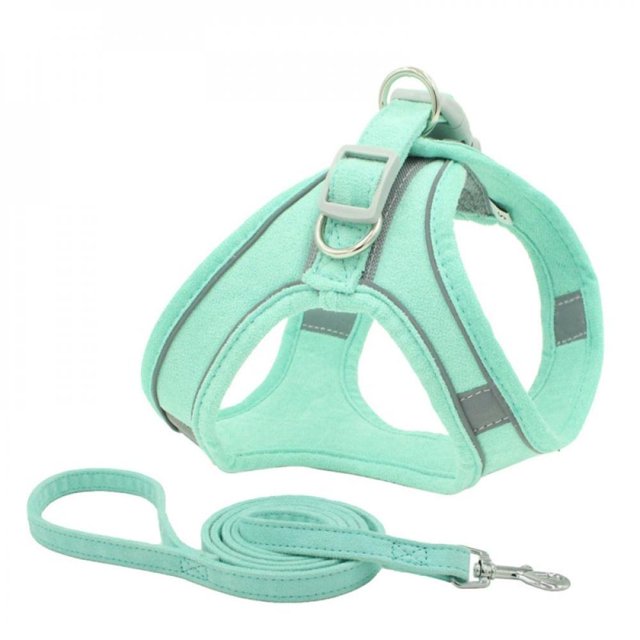 Pet Chest Harness Reflective And Breathable Dog Leash Small Dog Vest