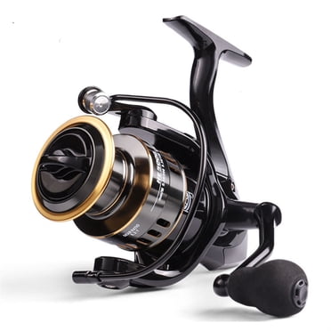 Fishing Reel HE 1000-7000 Series Max Drag 10kg Metal Line Cup Freshwater Spinning Reel ,Rigid Aluminum Skeletal Frame