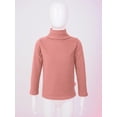 thumbnail image 4 of Yeahdor Chandails Thermiques à Manches Longues pour Garçon Fille, Doublés en Molleton, Couche de Base de Compression, T-Shirts à Col Rond, T-Shirts Doux, Rose 100, 4 of 7