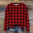 thumbnail image 5 of Hauts pour Tout-Petites en Solde Chandail à Col Rond Surdimensionné pour Filles Mode pour Enfants Chandail à Manches Longues à Enfiler Hauts 1-12 Ans Chandail pour Bébé Rouge 2-3T, 5 of 5