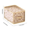thumbnail image 3 of Todaioua Squirrel Pattern Foldable Storage Box with Lid - Fabric Closet Organizer Bin for Sweaters Blankets Pants, Large Capacity Collapsible Wardrobe Bedroom Container, 3 of 6
