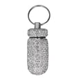 thumbnail image 2 of Rhinestone Medicine Case,Rhinestone Capsules Storage Case Portable Capsules Box Travel Capsules Container Innovative Solution, 2 of 14