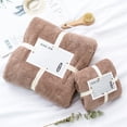 thumbnail image 1 of TopLLC Cotton 2 In 1 Bath Towel And Face Towel Soft-Bath Towels Set OF, 1 of 2