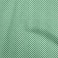 thumbnail image 1 of oneOone Georgette Viscose Sea Green Fabric Asian Dabu Craft Projects Decor Fabric Printed By The Yard 42 Inch Wide, 1 of 4