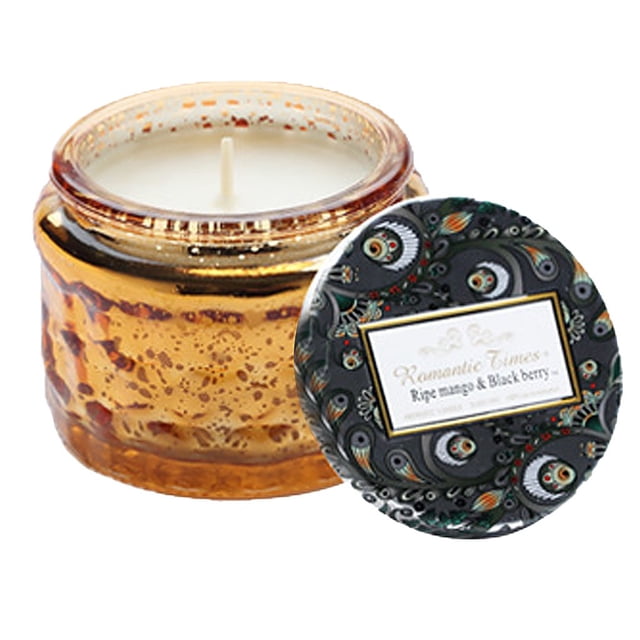 EGNMCR Cups Romantic Time Essential Oil Scented Candle Soothing Incense Candle Cup Aroma Diffuser