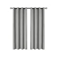 thumbnail image 2 of Chmadoxn Home Decor, Polyester Pongee Laminated Light-blocking Curtains Perforated Style Bedroom Concise Sun Protection Curtains Heat-Insulating And Soundproof Curtains Polyester Blackout Curtains, 2 of 6