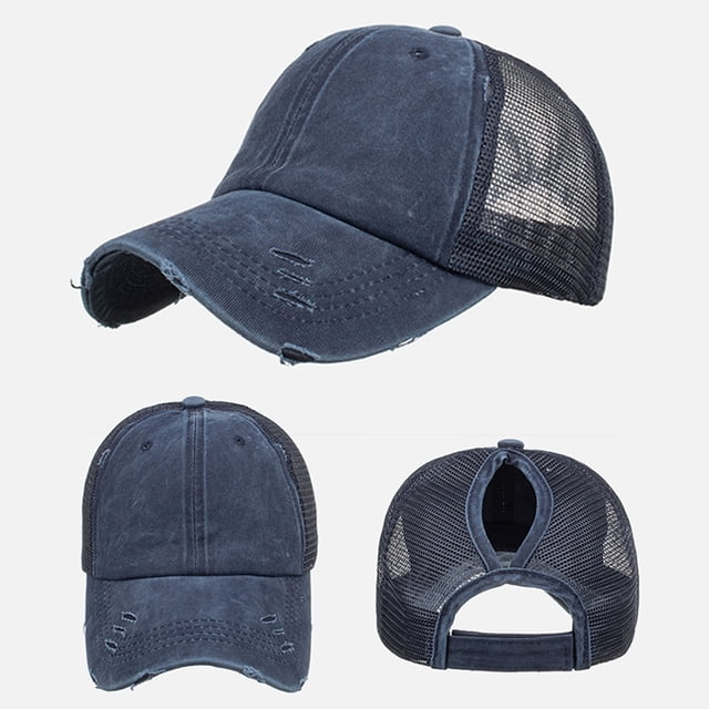 Unisex Men Women Solid Color Sun Hat Adjustable Baseball Cap Hip Hop Hat