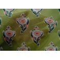 thumbnail image 4 of oneOone Cotton Silk Fabric Leaves & Floral Block Fabric Prints By Yard 42 Inch Wide, 4 of 4