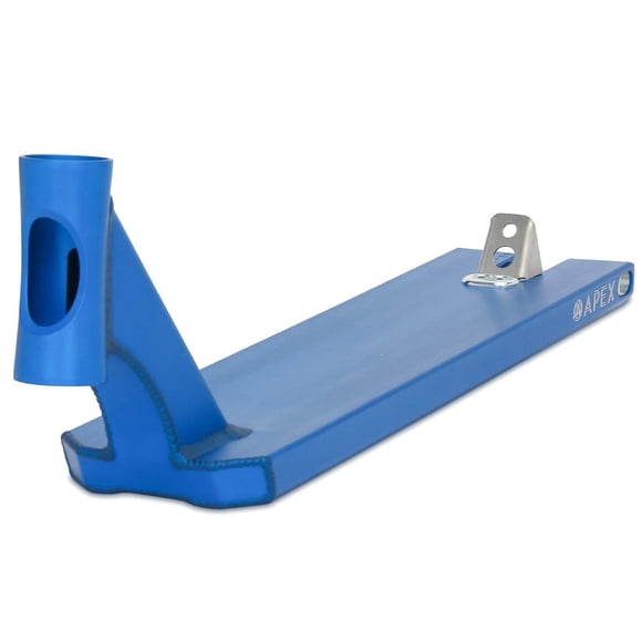Apex Boxed Scooter Deck 21.25 Inch Blue Lightweight Freestyle Upgrade Part