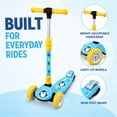 thumbnail image 4 of Toytexx Kids 3-Wheel Scooter, Adjustable, Foldable, Light-Up Wheels, 4 of 10