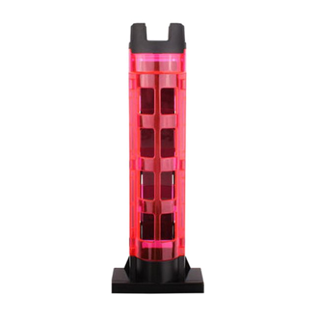 1pc Fishing Rod Holder Raft Fishing Barrel Accessories Vertical Rod Barrel Pole Holder Tube Inserting Equipped with Fishing Box Pink