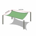 thumbnail image 3 of JWshufel Shade Rectangle 95% UV Protection for Patio Garden Pool Backyard High Density Polyethylene Breathable Fabric Easy Installation with Stainless Steel Anchors 78.74x78.74in, 3 of 8