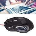 thumbnail image 3 of Souris de Jeu, Souris Filaire Contrôle Précis Design Ergonomique Rétroéclairage RVB pour la Maison pour le Bureau pour le Jeu, 3 of 7