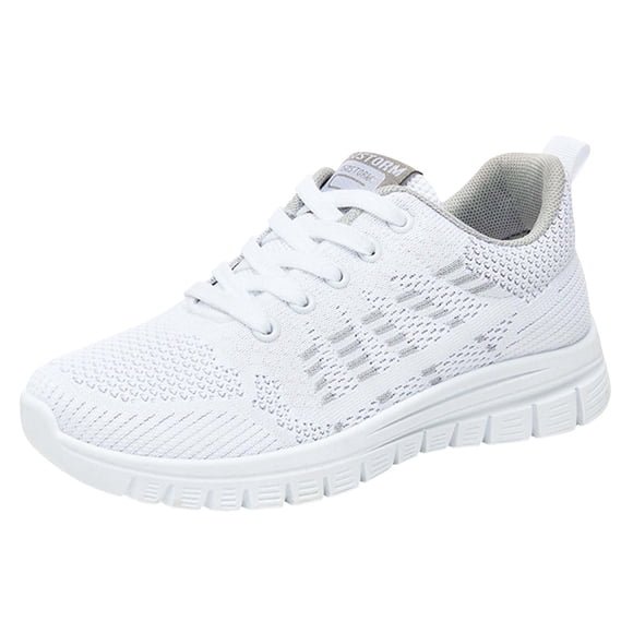 Fsqjgq Womens Sneakers Running Shoes Casual Athletic Walking Shoe for Gym Workout Stylish Lace Up Sneaker