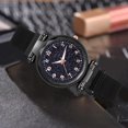 thumbnail image 4 of Fashion Simple Starry Dial Stainless Steel Mesh Belt Ladies Quartz Watch Gift, 4 of 9