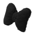 thumbnail image 2 of Butterfly Bowknot Lumbar Cushion Pillow, Decorative Sofa Back Support Pillow 35x32cm, Soft Breathable Fabric for Living Room Bedside with Polyester Fiber Fill, Black, 2 of 6