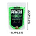 thumbnail image 4 of TTJ Yard Decor 2026 Colorful -in-the-Dark Garden Stones Night Guide Luminous Pebbles In The Dark Stepping Rocks Outdoor Landscaping Decor Glowing Stones 400pc, 4 of 9
