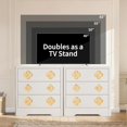 thumbnail image 2 of Decorative Front Closet Dresser - 3/5-Drawer Vertical Storage Cabinet, Space-Saving for Hallway & Living Room, 2 of 9