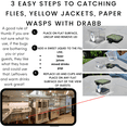 thumbnail image 3 of Drabb Discret Wasp Trap & Fly Trap, Qualité Professionnelle., 3 of 6