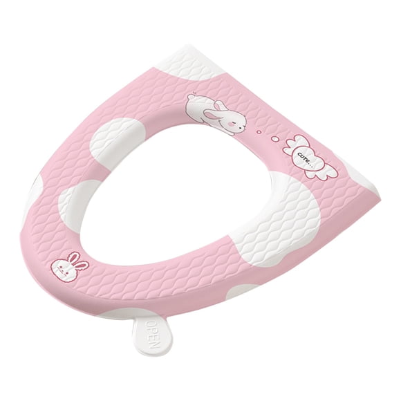 Housse de Siège de Toilette Lavable Adaptateur de Siège de Toilette pour Usage Domestique