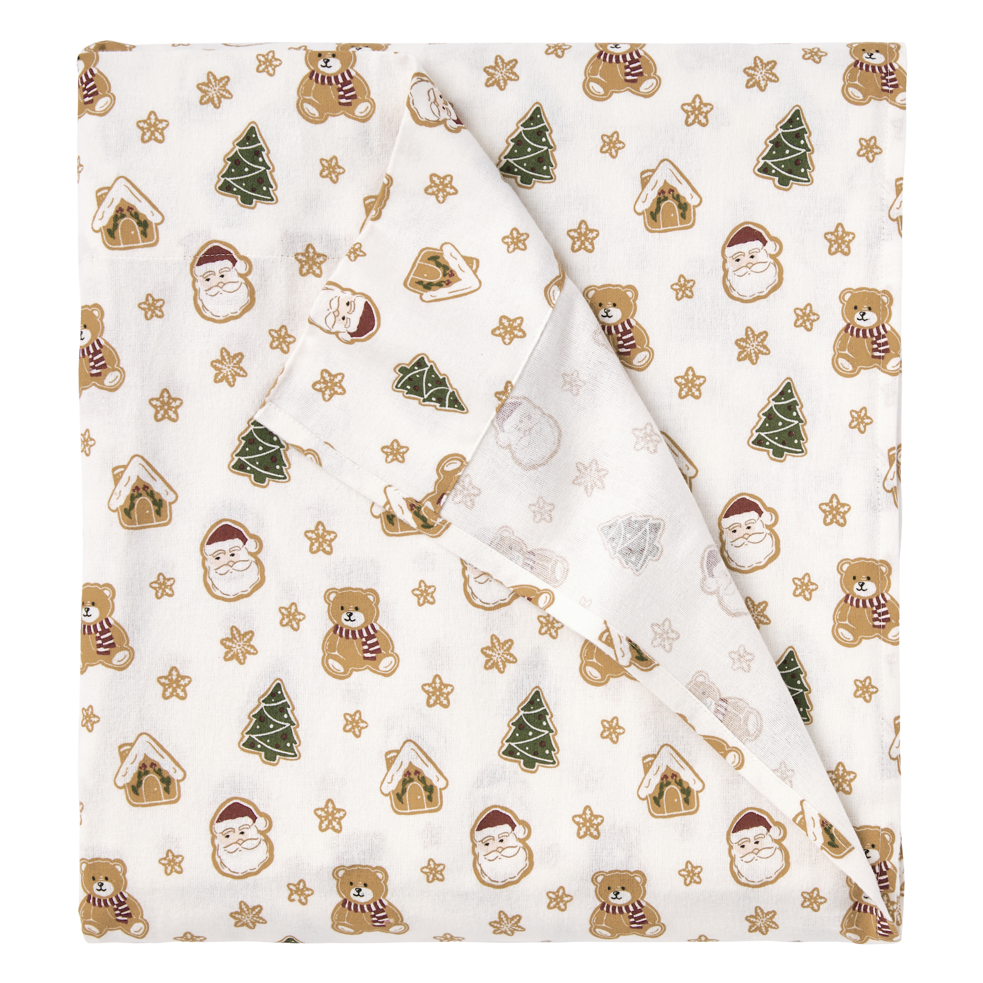 Holiday Time Twin Flannel Sheet Set