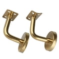 thumbnail image 4 of Bgsha Gold Handrail Bannister Support Stair Rail Bracket Balustrade Wall Mounted, 4 of 8