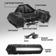 thumbnail image 3 of Boss Audio 8-Inch 700-Watt All-Terrain Marine Audio Sound System & LED Light Bar, 3 of 8