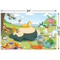 thumbnail image 2 of Pokémon - Group Picnic Wall Poster, 14.725" x 22.375" Framed, 2 of 4