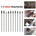 thumbnail image 4 of BTOER Tungsten Steel Rotary Burrs High Production Efficiency Tungsten Steel Carbide Engraving Metal Derusting Silver, 4 of 9