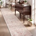 thumbnail image 3 of -Runner Rug X Rugs for Living Room- Machine Washable Rug-Soft Living Room Rug-Vintage Non Slip Carpet-Rugs for Bedrooms Dining Office, 3 of 6