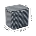 thumbnail image 3 of Sac de Rangement pour Vêtements Armoire Tri Boîte de Rangement Sac de Rangement Portable Boîte de Rangement pour Tasses d'Hiver Intérieur, 3 of 6