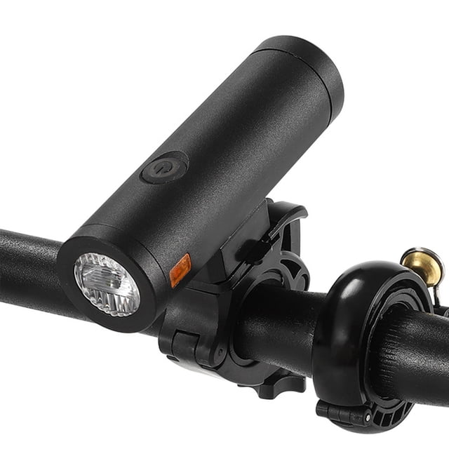 stanreset USB Rechargeable Bike Light Set Bike Headlight LED 1300 Lumens with Bell Super Bright Headlight Front Lights 6 Modes Fits All Bicycles, Mountain, Road TYPE1