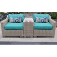 thumbnail image 2 of Ensemble de Meubles de Patio en Osier d'Extérieur 3 Pcs en Aruba, 2 of 2