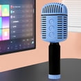 thumbnail image 4 of New Mobile Phone Bluetooth Wireless KTV Capacitor Microphone Microphone Audio Integrated Children's KTV, 4 of 6