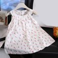 thumbnail image 1 of Économies d'Été! Robe d'Été pour Enfants, Robes Décontractées pour Filles en Liquidation, Robe Sans Manches à Col Suspendu pour Enfants, Robe d'Été Décontractée à Col Rond, 1 of 3