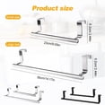 thumbnail image 3 of WHEANG Porte-Serviettes de Cabinet 2024 Nouveau Porte-Serviettes de Cabinet Porte-Serviettes de Cabinet Peut Tre Fermement Installé sur Tous les Cabinets et Portes Standard, 3 of 9