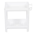 thumbnail image 2 of Bathroom Tower Shelf, Light Duty Freestanding Shelving Unit Storage Rack For Home Garage Basement Laundry, 2 of 8