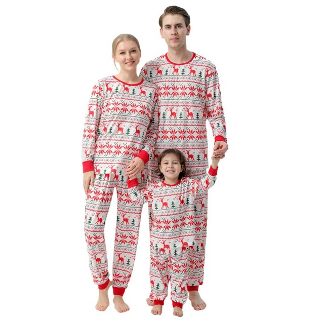 Christmas Pajamas For Family Pajamas Pjs Sleepwear Outfits Matching Set